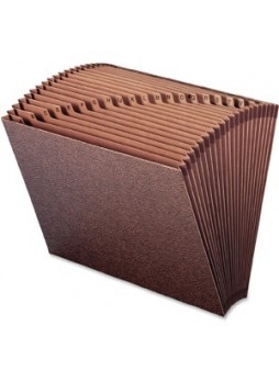 Smead 70425 Leather-Like TUFF Expanding Files, Letter size, 0.87" expansion, 21 pockets, Each